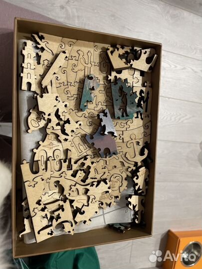 Деревянные пазлы