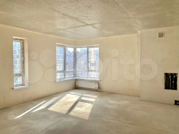 2-к. квартира, 92 м², 10/25 эт.