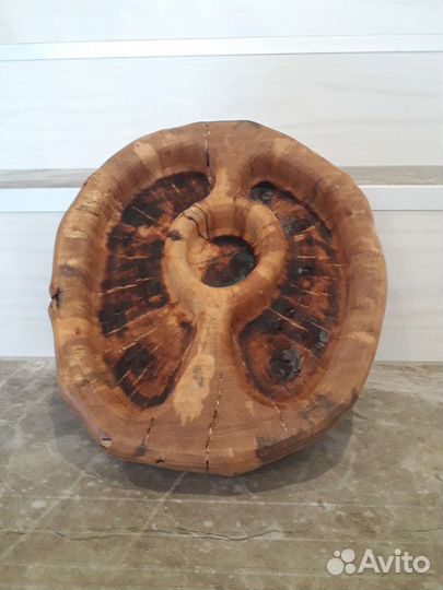 Менажница 26,5см из торцевого спила березы