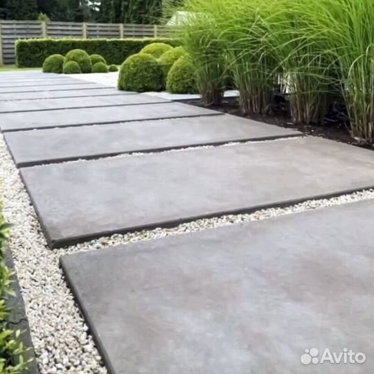 Производство плит для шаговых дорожек