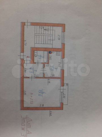 1-к. квартира, 34,5 м², 3/5 эт.