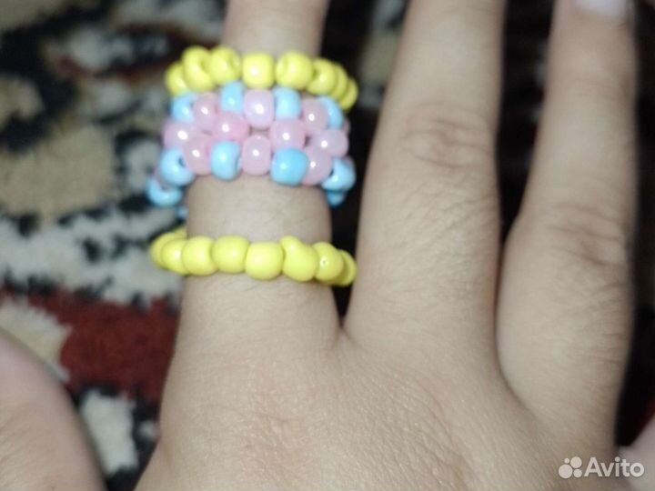 Калцо из бисера