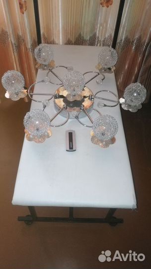 Люстра потолочная подвесная бу