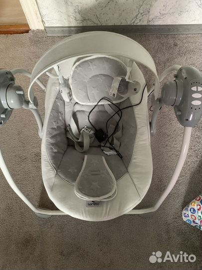 Детские электронные качели для новорожденных