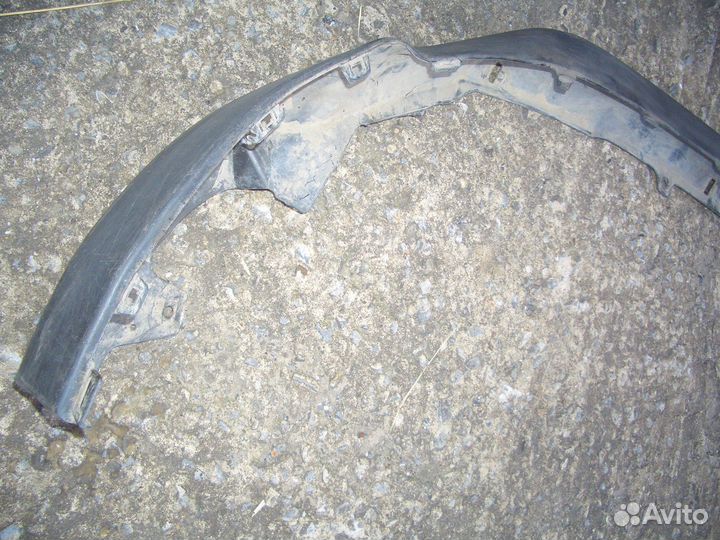 Юбка переднего бампера Тойота Рав 4 с 15