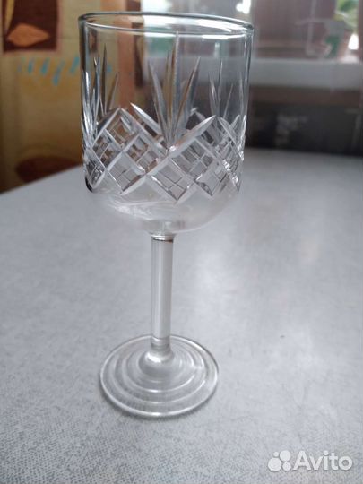 Стопки хрустальные и рюмки СССР