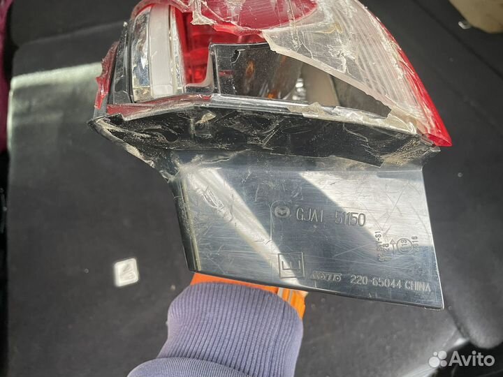 Фонарь задний правый led mazda 6 GJ 2016г