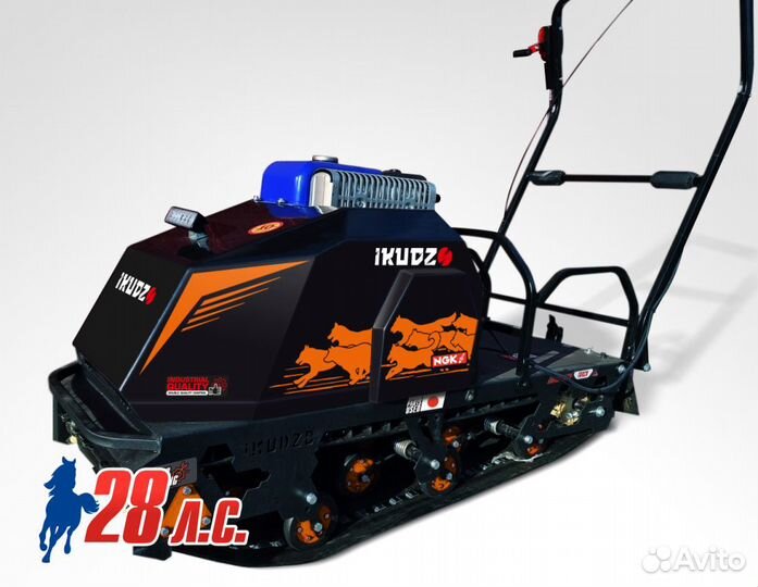 Мотобуксировщик ikudzo 2.0 1450/500 ESR28