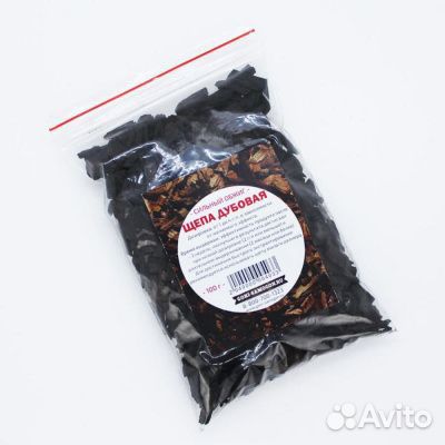 Щепа дубовая сильный обжиг, 100гр