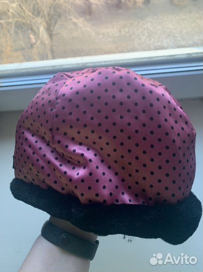 Шапка женская эко мех