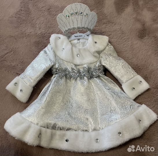 Новогодний костюм снегурочка