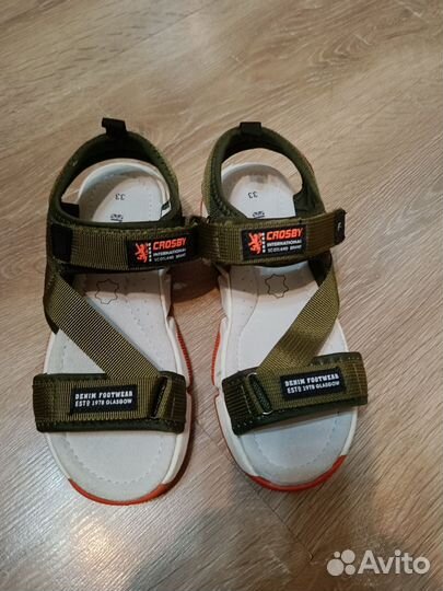 Сандали Crosby 33 р на мальчика новые