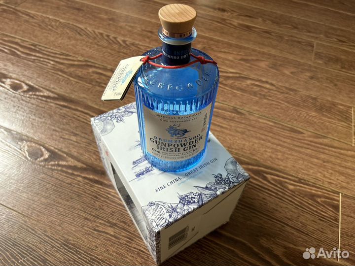Упаковка Джин Drumshanbo Gunpowder Irish Gin