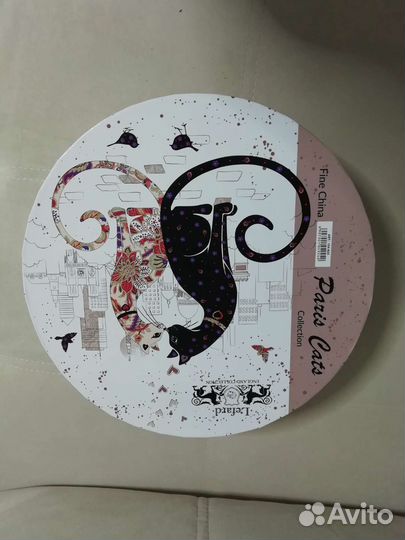 Чайный набор Парижские коты