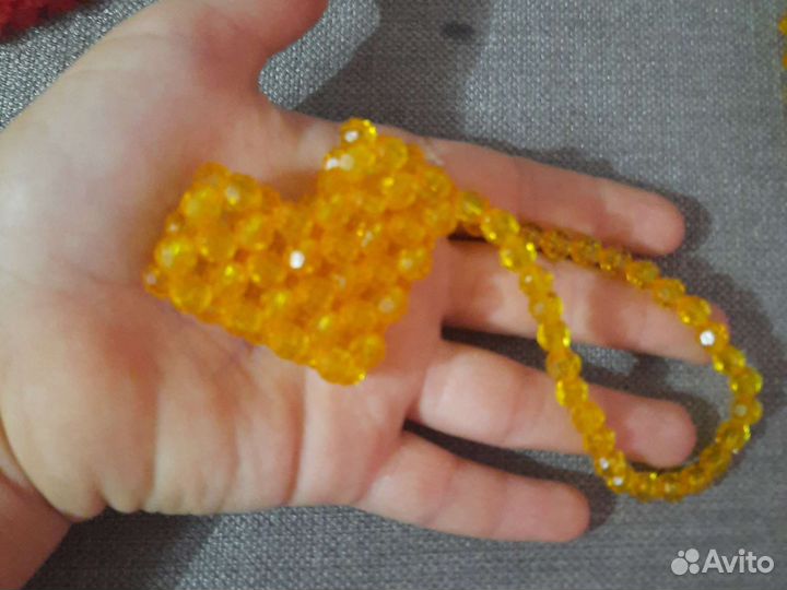 Брелок валентинка