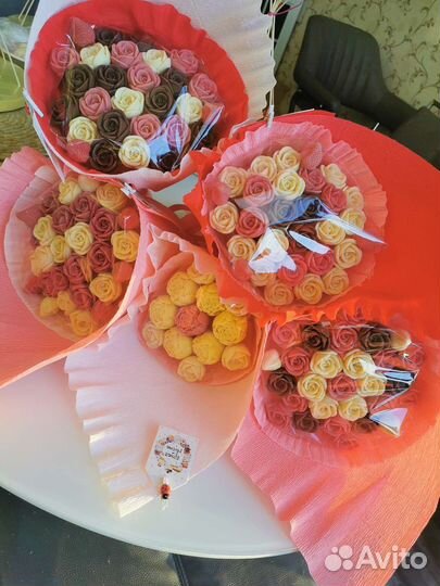 Цветы из бельгийского шоколада/съедобные букеты