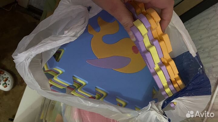 Коврик пазл