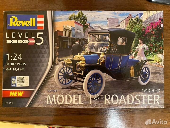 Revell 07661 1913 Ford Model T Roadster