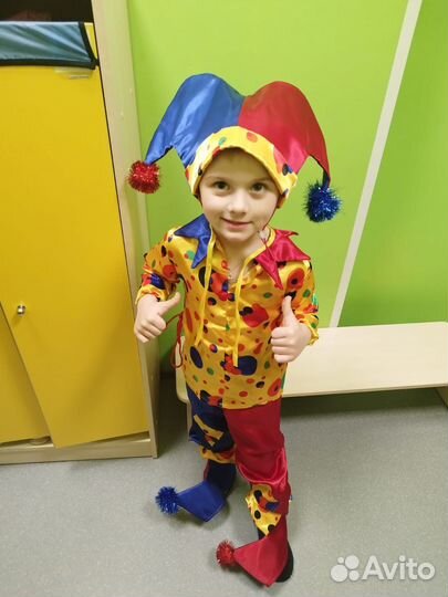 Костюм петрушки 110 116