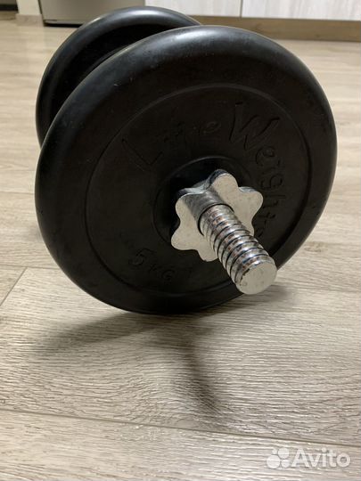 Гантеля 10 кг