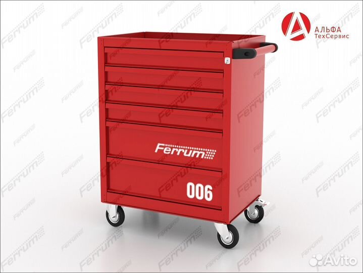 Тележка инструментальная закрытая Ferrum 02.006L