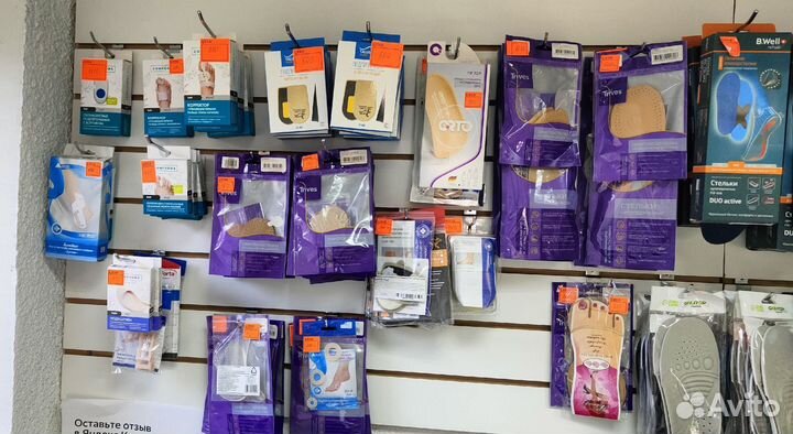 Ортопедические стельки новые