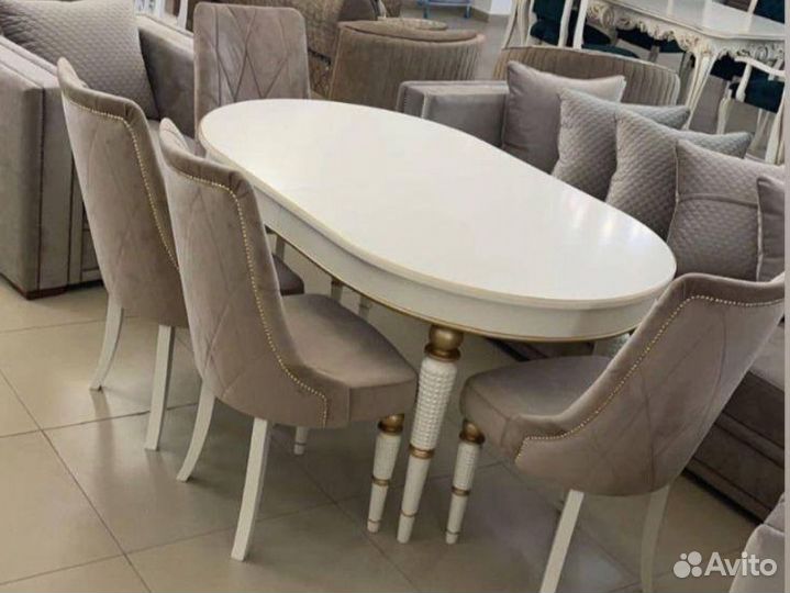 Кухонный стол и стулья комплект. Своё производство