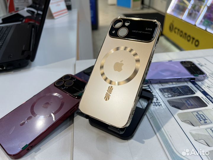 Чехол для iPhone 13 с magsafe много