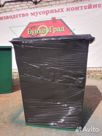 Контейнер с колёсами и с крышкой 0.8м3 Арт 581