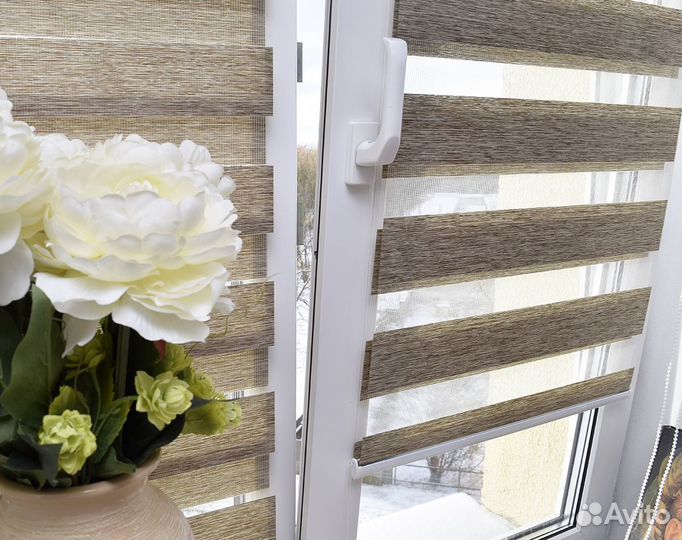 Рулонные шторы и Зебра День-Ночь от производителя