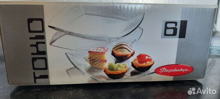 Стеклянные тарелки