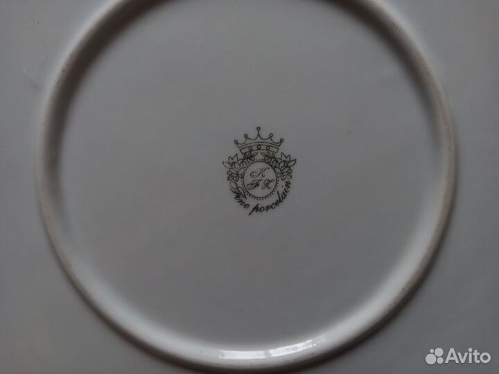 Поднос блюдо фарфоровое