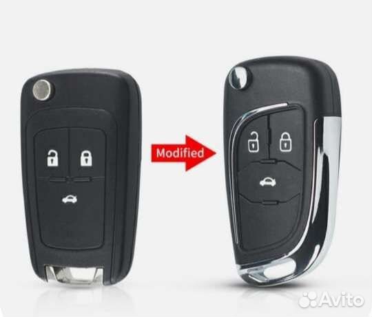 Корпус ключа chevrolet Opel
