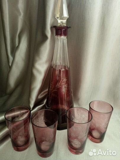 Графин хрустальный СССР