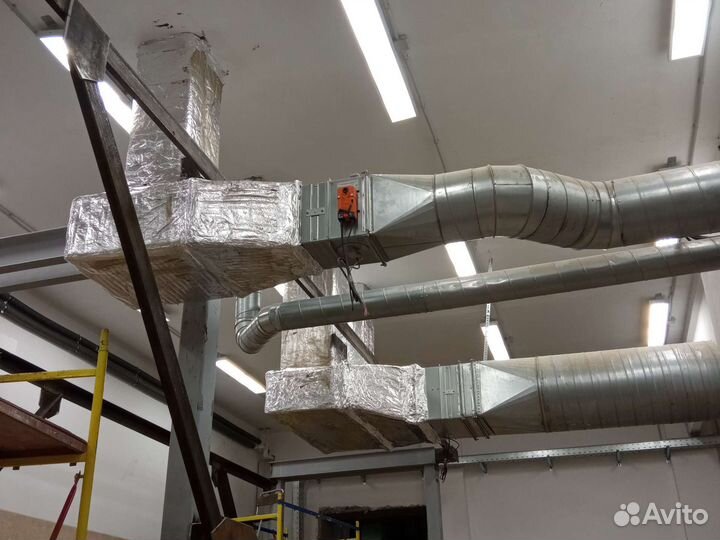 Монтаж систем вентиляции