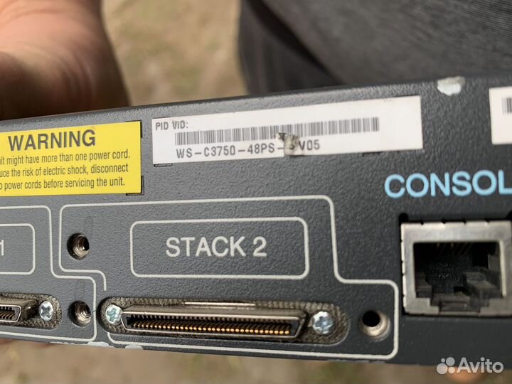 Коммутатор Cisco Catalyst WS-C3750-48PS-S