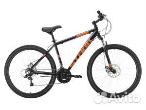 Велосипед Stark21 Tank 27.1 D черный/оранжевый