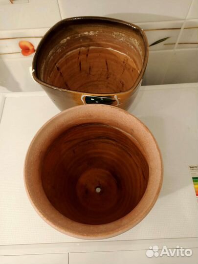 Керамические горшки для цветов