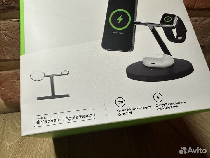 Belkin Boost Charge Pro 3-in-1 Wireless MagSafe