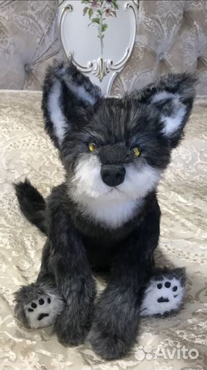 Волк. Ручная работа