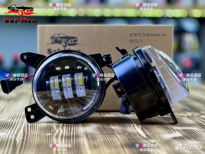 Птф LED бмв X5 50ватт 