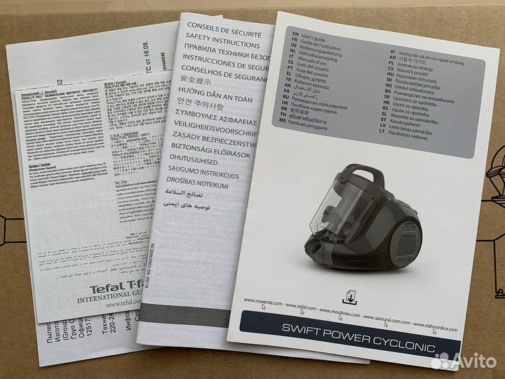 Пылесос tefal