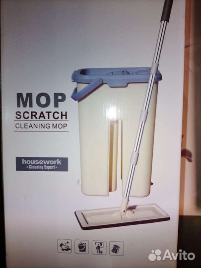 Швабра с ведром