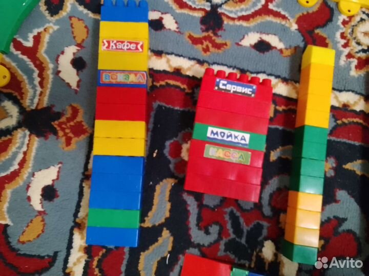 Конструктор bauer стройка и железная дорога