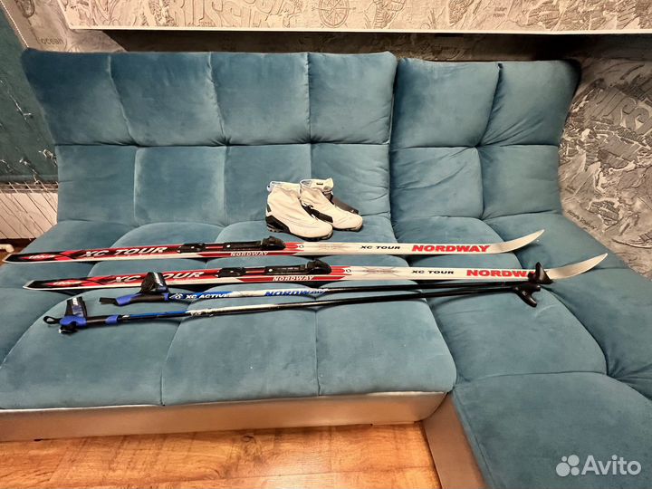 Лыжи беговые Nordway 190 с ботинками