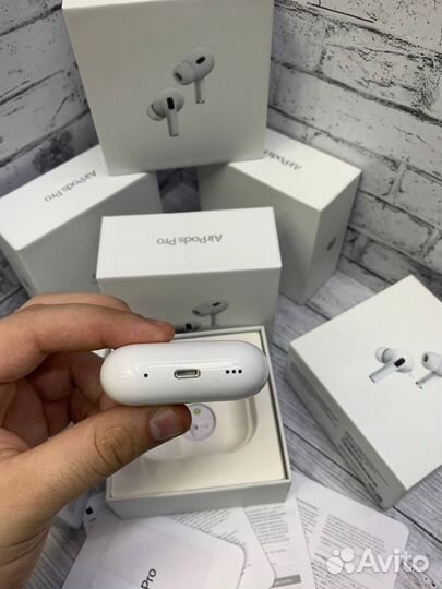 Наушники AirPods Pro 2 (чехол в подарок+гарания)