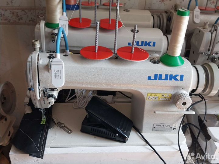 Швейная машина по коже