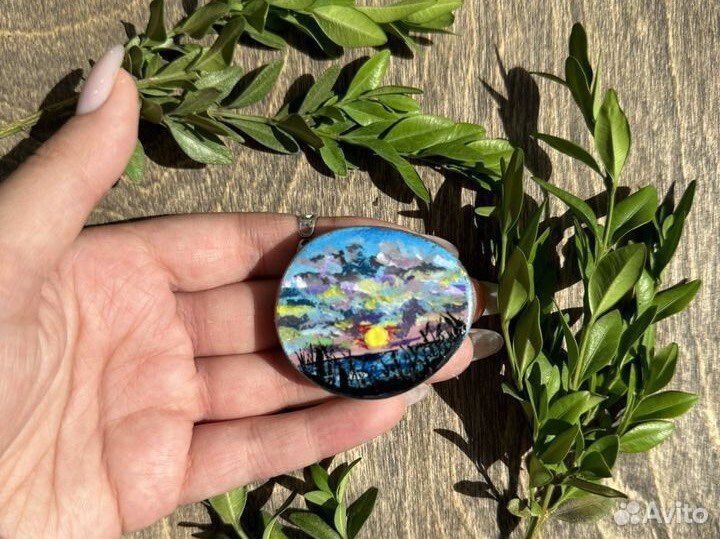 Декоративный рисунок на спилах дерева