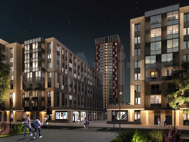 3-к. квартира, 84,5 м², 8/8 эт.