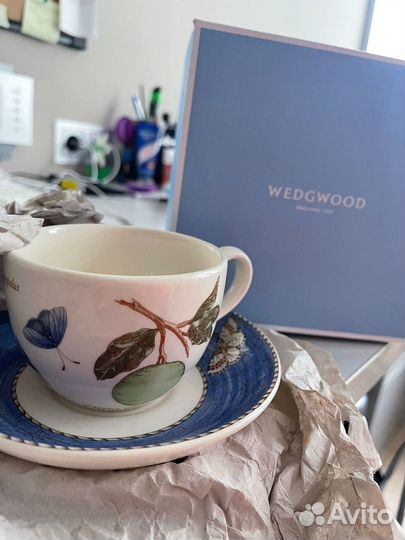 Чайная пара Sarah's Garden, 200 мл Wedgwood Sarah